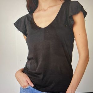 NWT Rashida Scoop Neck Tee